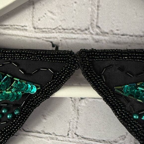 Vintage Alyce Designs Beaded Sequin Formal Gown Dress Size 8 - Picture 12 of 16